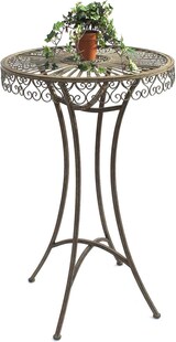 thumbnail of DanDiBo Stehtisch Garten Metall Antik 130414 Tisch H-106 cm D-65 cm Gartentisch Bistrotisch Bartisch