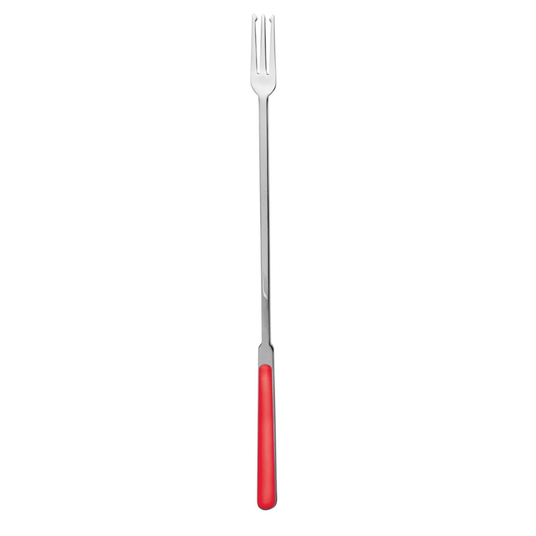 Mepra FONDUEGABEL ROT FANTASIA, 12er Set