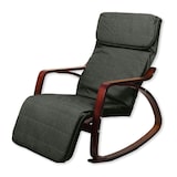 thumbnail of Fauteuil à bascule relaxant avec repose-pieds, modèle ZEN NOYER et NOIR par Yelloo
