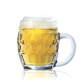 thumbnail of 6x Stölzle Oberglas Bierkrug Tübinger 0,5 l, geeicht, Übermaß, mit Schild, Bierglas