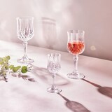 thumbnail of 4 verres à pied 17 cl Longchamp- Cristal d'Arques
