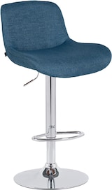 thumbnail of Barhocker Solon Chrom blau/Stoff