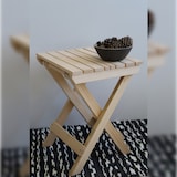 thumbnail of WellHome - Fischerhocker aus Holz, unbehandelt 33x22x36 cm