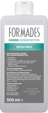 thumbnail of FORMADES Händedesinfektion Derm Med - 10 x 500 ml - Handdesinfektion