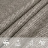 thumbnail of Toldo de vela rectangular HDPE gris claro 160 g/m² 3x4 m