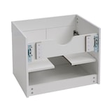 thumbnail of Décoshop26 - Meuble sous-vasque meuble de salle de bain brillant 60cm blanc 04_0001250