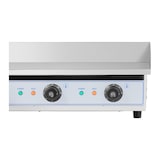 thumbnail of Helloshop26 - Professionele elektrische bakplaat van roestvrij staal voor restaurants dubbel tafelblad 2 branders 73 x 40 cm (2 x 2 14_0004069