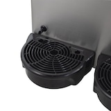 thumbnail of GastroHero Slush Eis Maschine – 2 x 12 Liter Behälter, Edelstahl schwarz, leistungsstark, robust, ideal für Gastronomie, Catering & Events