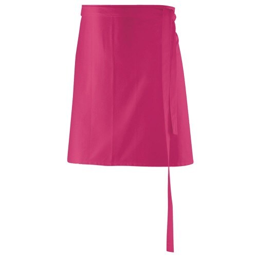Vorbinder / Bistroschürze B 80 x L 45 cm : hot pink 65% Polyester 35%Baumwolle 220 g/m²
