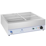 thumbnail of Royal Catering Bagnomaria - 2000 W - 6 x Contenitori GN 1/3 - Con rubinetto di scarico