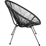 thumbnail of 2 Gartenstühle Santana Retro im Acapulco-Stilschwarz