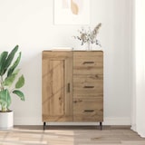 thumbnail of vidaXL Sideboard Artisan-Eiche 69,5 x 34 x 90 cm Verbundholz und Eisen
