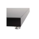 thumbnail of Willkommenstablett SUPREME Schwarz-Braun mit STAR Wasserkocher 0,5 L Schwarz OHNE Nespressomaschine