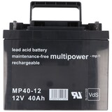 thumbnail of Multipower MP40-12 12V 40Ah Bleiakku AGM Blei Gel Akku