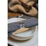 thumbnail of 4er Set Serviettenringe Vita, edel versilbert, anlaufgeschützt, Länge 5 cm