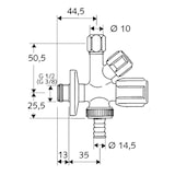 thumbnail of Schell Kombi Eckventil