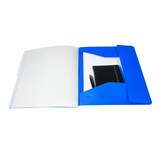 thumbnail of Exacompta 56180E 10x Eckspann-Ordnungsmappe aus PP 500µ mit Gummizug und 3 Klappen, 8 Fächer Index-Fenstern blickdicht, DIN A4 - Farben sortiert