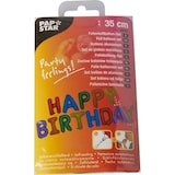 thumbnail of 12 Ballons aluminium couleurs assorties "Happy Birthday"