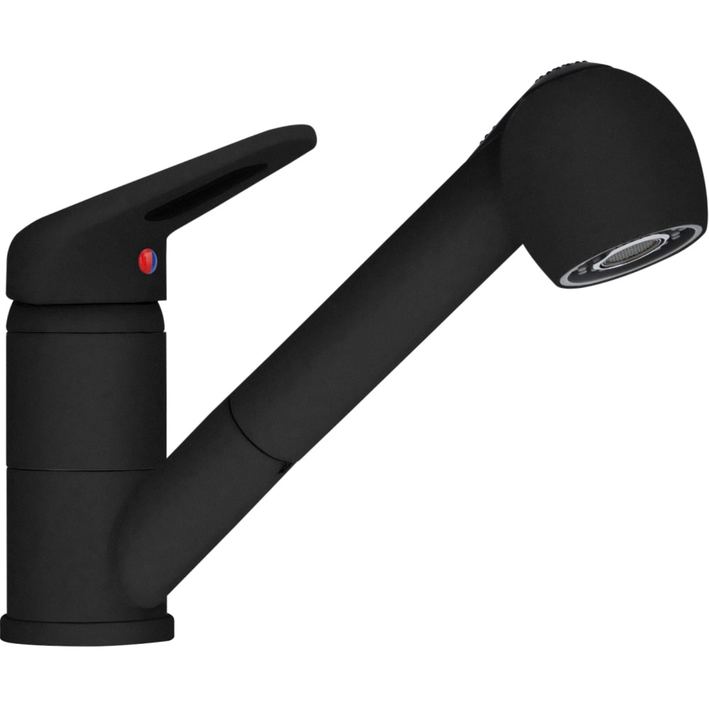 Franke Novara Plus 115.0659.840 Armatur Hochdruck Black Matt mit Schlauchbrause