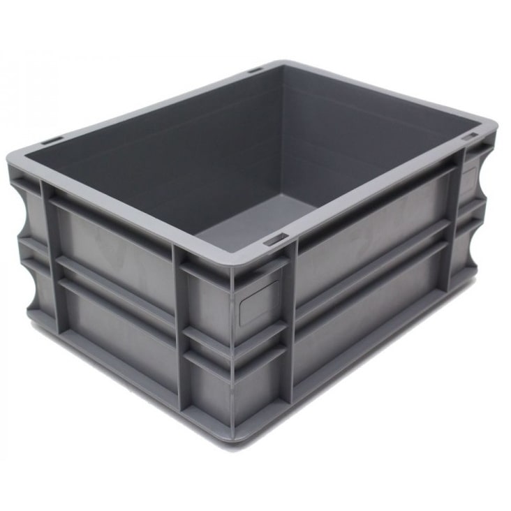 Caja Plástica Eurobox Sólida 30 x 40 x 18 cm Ref.SPK 4316