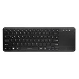 thumbnail of Teclado Aleman Logilink Id0188 Rf Inalambrico Touchpad Qwertz Negro