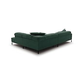 thumbnail of KAWOLA Sofa OHIO Ecksofa Feincord grün mit motorischem Sitzvorzug Recamiere rechts