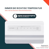 thumbnail of homeX Gefrierschrank No Frost, Tiefkühlschrank groß - 161 Liter, 4-Sterne Gefrieren, Super-Frost-Funktion, FSN1611E-W