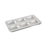 thumbnail of Gobel - Plaque 6 madeleines gourmandes - fer blanc - 395 x 200 mm - 164810
