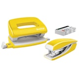 thumbnail of Leitz 5561-20-16 5561 Set Mini Locher Heftgerät NeXXt WOW - gelb metallic