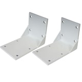 thumbnail of 2er-Set Deckenadapter für Kassetten-Markise T122 T123, Deckenmontage Halterung Adapter ~ weiß