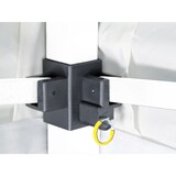 thumbnail of Gazebo richiudibile professionale impermeabile 3 x 3 Bianco ricoperto in PVC