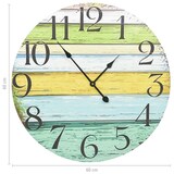 thumbnail of Orologio Da Parete Multicolore 60 Cm In Mdf