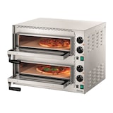 thumbnail of Forno elétrico duplo para pizzas em aço inoxidável - Mini Plus 2 - 3,4 kW - Bartscher. Bartscher