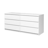 thumbnail of Nada Kommode 6 Schubladen weiss hochglanz.