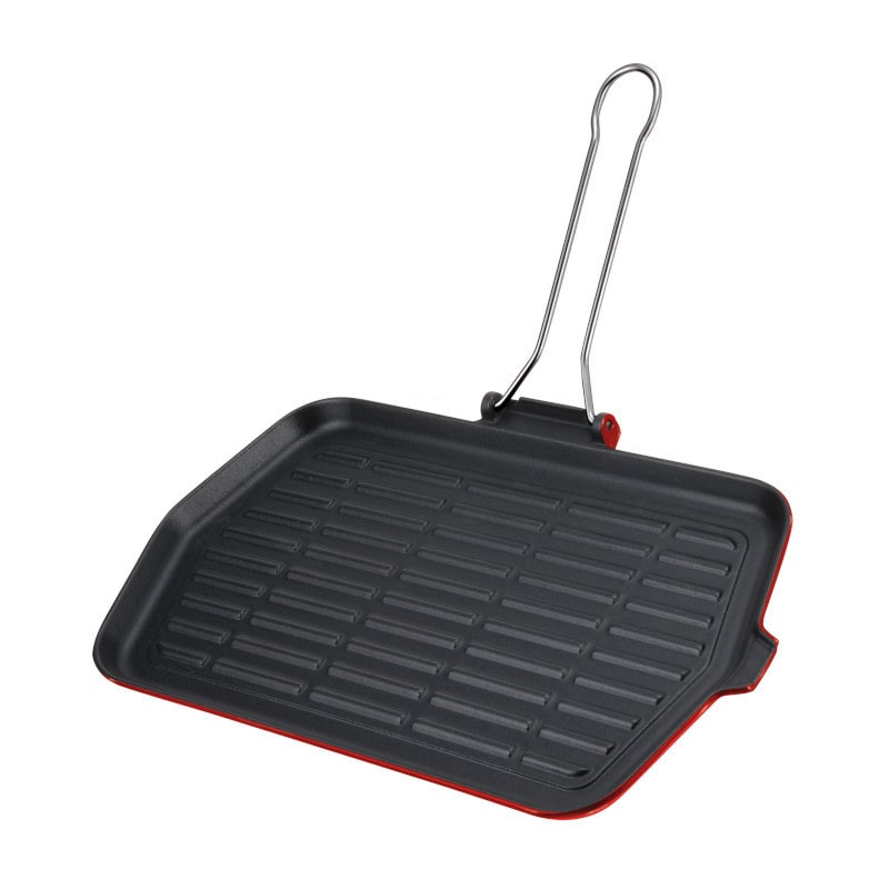 ILSA Bistecchiera Dietella Induction per induzione rettangolare in ghisa cm 23x36