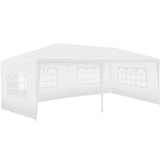 thumbnail of tectake Pavilhão 6x3 m NOVARA com 5 painéis laterais, repelente à água 3 x 6 m Branco