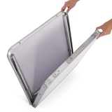 thumbnail of Klapptisch, 3-fach höhenverstellbar, klappbar, Falttisch 120 x 60 cm, Weiß, Raburg Lukas