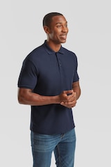 thumbnail of Fruit of the Loom 65/35 Polo Farbe: navy Größe: 4XL
