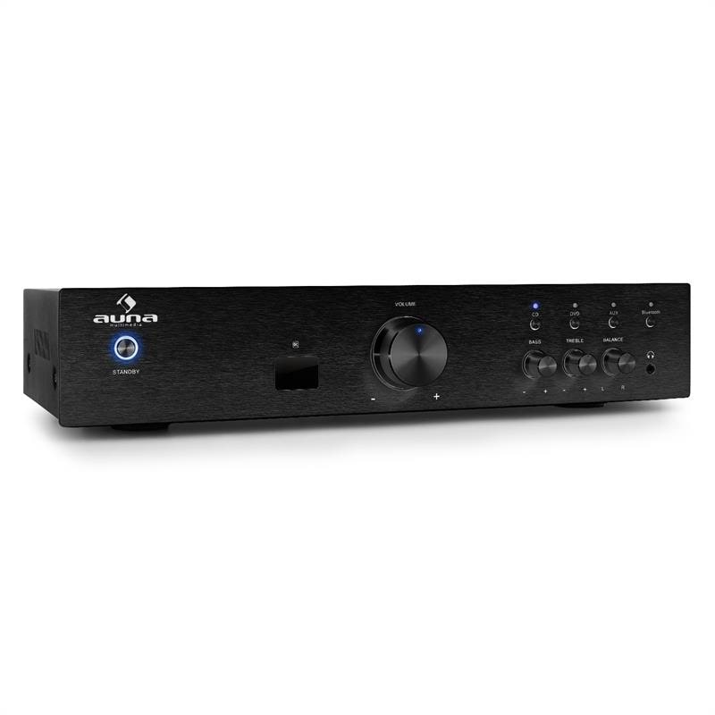 AV2-CD508BT HiFi-Verstärker 600Wmax. schwarz Schwarz-Metallic
