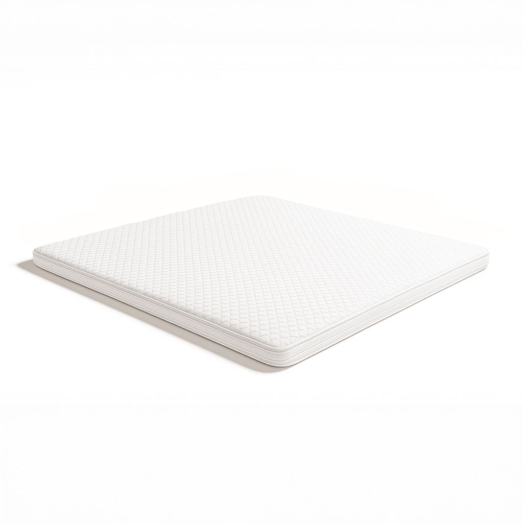 Topper matrimoniale 160x190 Memory Foam Puro | Altezza 5 cm | Traspirante e Anallergico