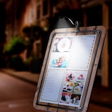 thumbnail of Securit® Lâmpada LED para painéis de calçada e porta-menu (Glass Star e Menu Stand) – Cabo 5 m incluído – Bateria opcional