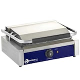 thumbnail of Grill eléctrico industrial WORLDMAI 44 x 41 cm con placas acanaladas para hostelería. Plancha sandwichera profesional para bar y restaurante.