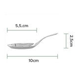 thumbnail of MONOUSO - Kleiner Soßenlöffel Silber 10cm (500 Stück)