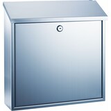 thumbnail of Briefkasten Edelstahl rostfrei 360x100x360mm silber Packung mit 5 Stück