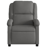 thumbnail of vidaXL Massagesessel Relaxsessel Echtleder Grau