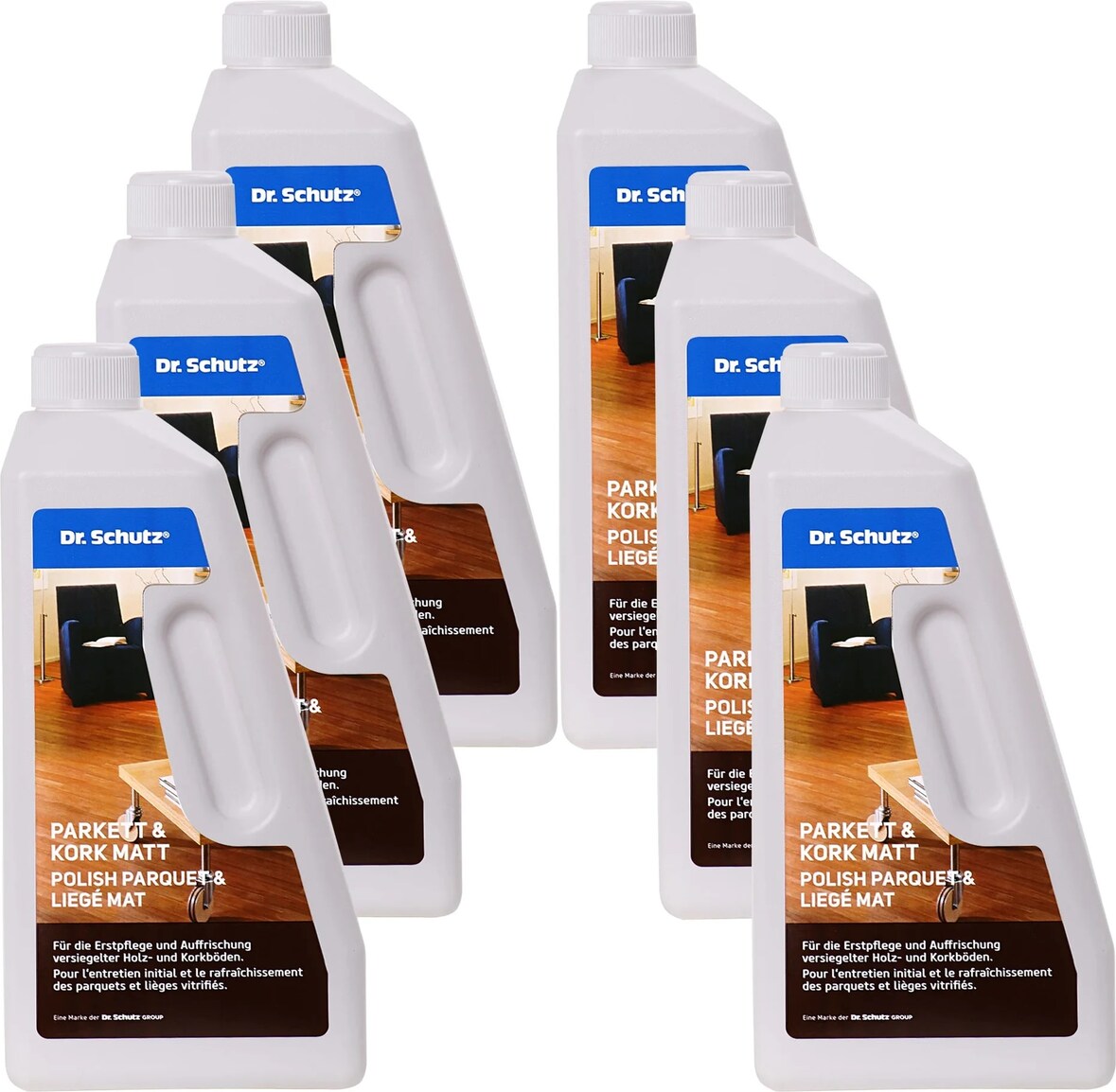 DR. SCHUTZ Parkett & Kork Matt 6 x 750 ml