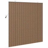 thumbnail of vidaXL Rollo mit Vorhängen Braun 150 x 160 cm Bambus