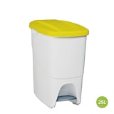 thumbnail of Cubo con pedal Pedalbin Ecológico 25 litros. Color amarillo.