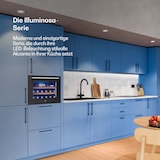 thumbnail of Klarstein Illuminosa Einbau-Weinkühlschrank | Modern | UV-Schutz | 61 Liter | 19 Flaschen | 60 cm Schwarz