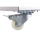 thumbnail of METRO Professional Fahrbare Kühlvitrine GCV1470, 151.5 x 67.5 x 121 cm, 510 L, silber/schwarz